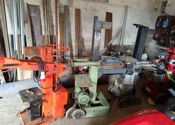 Łuparka łupiarka do drewna pionowa hydrauliczna elektryczna