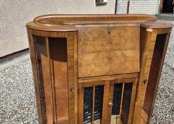 Witrynka Art Deco, antyk, vintage