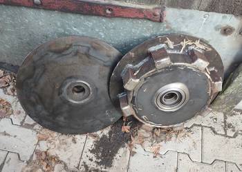 Koła przenośnika łańcuchowego do usuwania obornika - koła narożnikowe