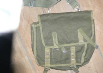 Wojskowa torba na wyposażenie z PRL Nowa