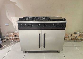 Kuchnia gastronomiczna ATAG - 6 palników, grill, 2 piekarniki