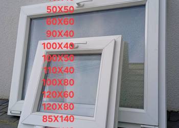 okno 85x140 nowe od ręki, DUŻE STANY MAGAZYNOWE, szybka dostawa okno 85x140 nowe od ręki, DUŻE STANY MAGAZYNOWE, szybka dostawa