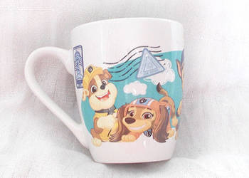 ładny kubek dla chłopca, psi patrol kubek z porcelany, paw patrol kubeczek