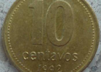 ARGENTYNA-10 CENTAVOS-1992 r