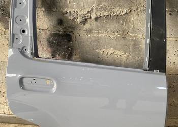 Fiat Panda 3 III  Drzwi Prawy Tył Tylne Szare