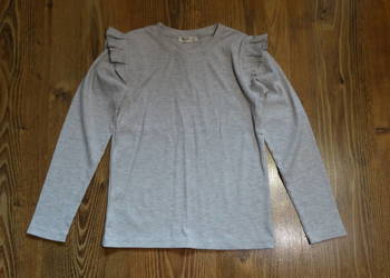 Bluzka bawełniana dziewczęca prążek r.152