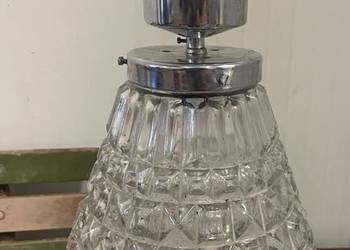 Retro lampa wisząca z 60 tych lat nazwa lampy Kropelka .Kamenicky Šenov
