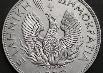 GRECJA 5 DRACHM 1930 - FENIKS