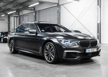 BMW M760 M760Li 609 KM. Polski salon. 1 właściciel. Bezszkodowa. FV 23%. G…