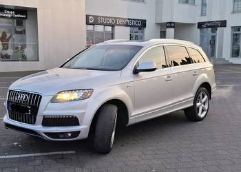Audi Q7 3.0TFSI tempomat ACC,keyless,nowy rozrząd,hak,panorama