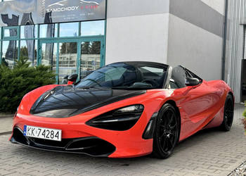 McLaren 720S Spider Spider. Krajowy. MSO Carbon. MG Motorsport. FV 23%.