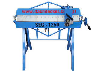 Zaginarka giętarka 610/1,5 mm  SEGMENTOWA DACHDECKER