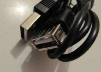 Przedłużacz kabla USB 80 cm męski-żeński