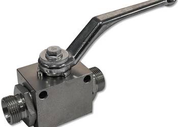 ZAWÓR HYDRAULICZNY RĘCZNY KULOWY 2 DROGOWY M22x1,5 60L [0894