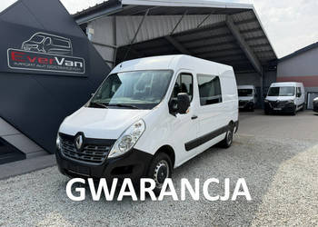 Renault Master L2H2 średniak 7 osobowy brygadówka doka 50tys.km!!