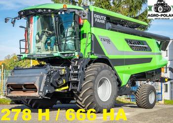 Kombajn zbożowy DEUTZ FAHR C9206 TS - 2016 ROK - 278 H / 666 HA - 7.5 M