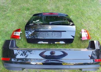 Skoda Octavia 3 III LIFT 16- Kombi KOMPLETNY tył Zderzak Lampy Klapa Belka