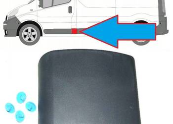 LISTWA LEWA NA SŁUPEK BOK NISSAN PRIMASTAR OPEL VIVARO RENAULT TRAFIC 2001- LISTWA LEWA NA SŁUPEK BOK NISSAN PRIMASTAR OPEL VIVARO RENAULT TRAFIC 2001-