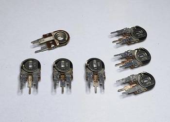 Potencjometr montażowy 47k TVP115 Unitra TELPOD