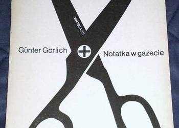 Notatka w gazecie - Günter Görlich