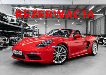 Porsche 718 Boxster 300KM PDK. Guards Red, Wentylacja, BOSE, Pakiet skórza…