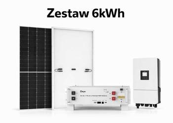 Zestaw budżetowy 6kWh LV (panele, inwerter 3 fazy, magazyn 5.12 kWh)