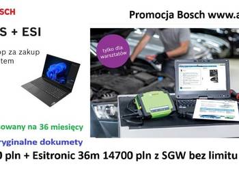 Esi Evolution Bosch SDA i SGW na 36 miesięcy