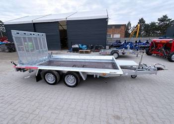 Przyczepka samochodowa BUILDER 3 3518/2 3,5T pod minikoparkę koparka