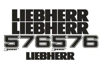 Naklejki oklejenie LIEBHERR 576 Zamiennik
