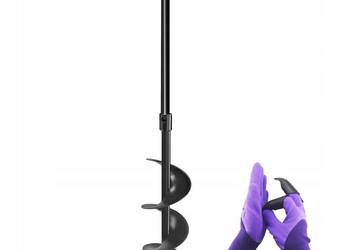 Świder ręczny do gleby dołownik ogrodowy wiertło do słupków 15x97 cm