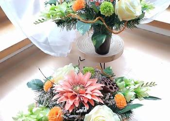 Zestaw na nagrobek tani i elegancki