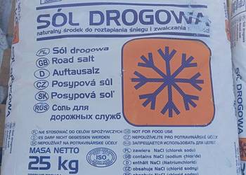 Sól drogowa z Kłodawy - paleta 1125 kg