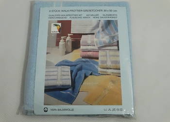 Nowy komplet ręczników dla gości Tukan 30x50 cm (3 szt.) – 100% Bawełna
