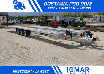 Laweta TEMARED CAR PLUS 8521/3 S 3,5T DMC 3500 kg z najazdami