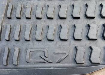 DYWANIKI GUMOWE przod i tył  AUDI Q7 4L   ORYGINALNE