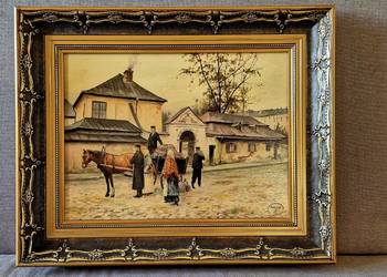 Obraz / Mirosław Szeib - "Drobny Handelek III" (2008)