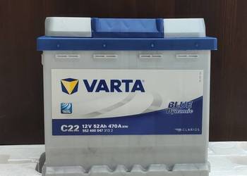 Akumulator VARTA Blue Dynamic C22 52Ah 470A EN