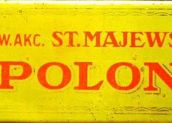 Metalowe pudełko na ołówki „Polonia” o twardości HB