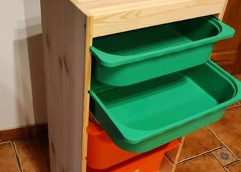 Regał dziecięcy IKEA Trofast z szufladami plastikowymi