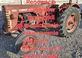 Warsztat piaskowanie renowacja ciągników  opryskiwaczy motocykli