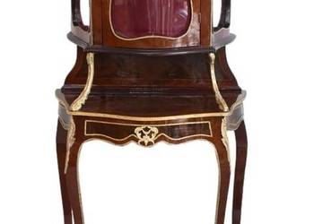 Stylowa Witryna w Stylu Barokowym - Gablota Serwantka Barek - Gięte Szkło