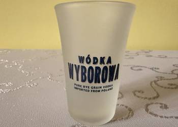 Kieliszek Mleczny Wódka Wyborowa Szklany Kolekcjonerski Polska Vintage Gadż