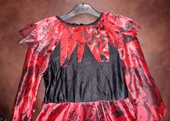 strój przebranie na Halloween na 140 cm dla dziewczynki