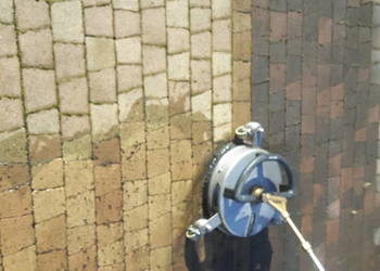 Mycie czyszczenie kostki brukowej elewacji ścian Wadowice