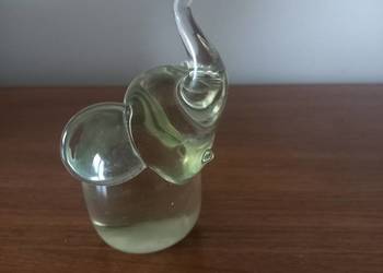 Figurka szklana Słoń szkło krysztalowe