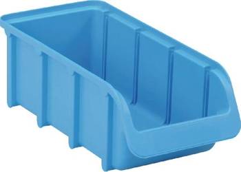 Pojemnik warsztatowy, 100x215x75 mm, niebieski polipropylenowy, Linbin no.…