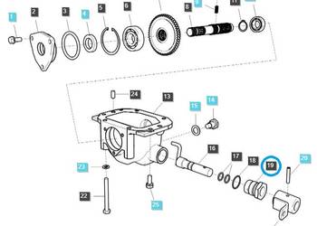 Adapter Dźwigni / TRG291 / LS Tractor 40009503