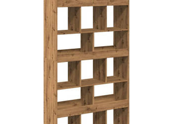 Regał dąb artisan 100x33x1875 cm materiał drewnopochodny WM-3309383