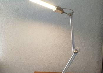 Lampa skandynawska biurkowa LIVAL Asymmetria PL11 lata 1970-80