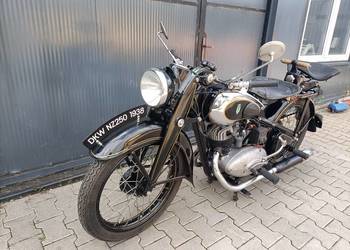 DKW NZ 250 1938r. z dokumentami